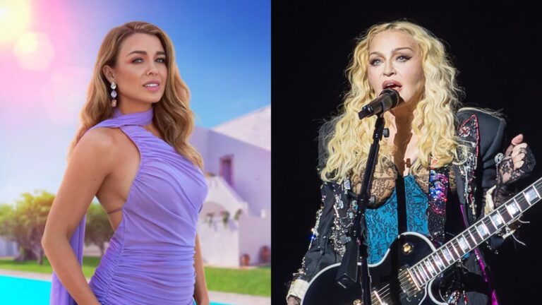 Dannii Minogue and Madonna