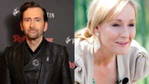High-Quality Jk Rowling Against David Tennant Design Photography High-Quality Jk Rowling Against David Tennant Design Photography
