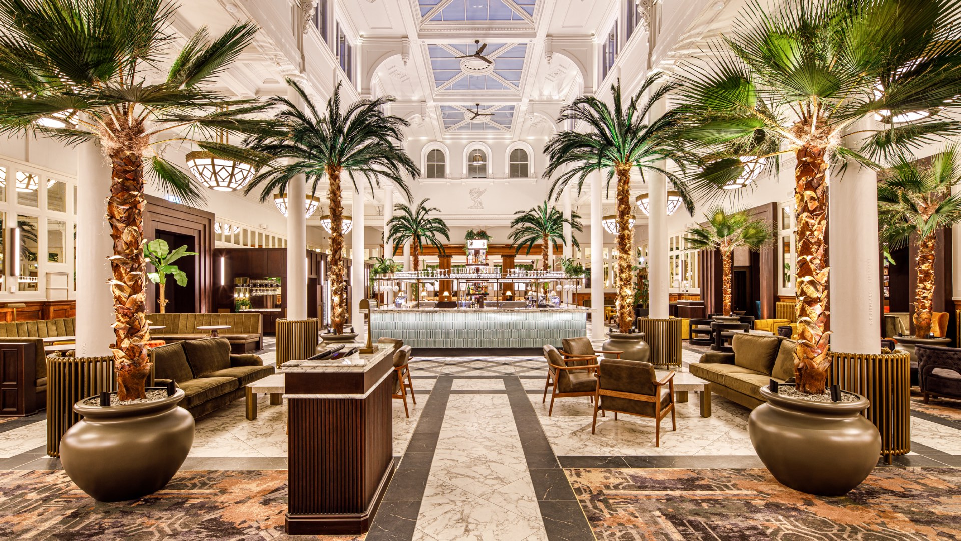 Palm Court at The Municipal Hotel & Spa in Liverpool