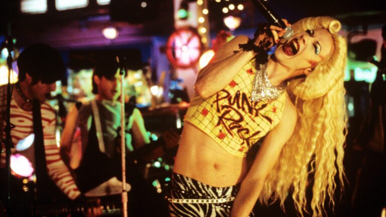 John Cameron Mitchell in drag in Hedwig and the Angry Inch