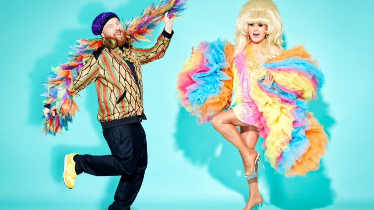 Petter Wallenberg and Lady Bunny