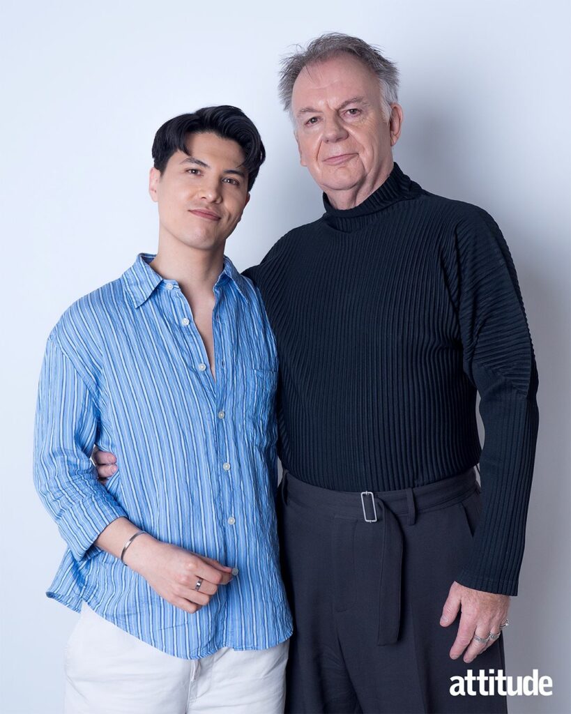 James Phoon and Paul Clayton standing next to each other
