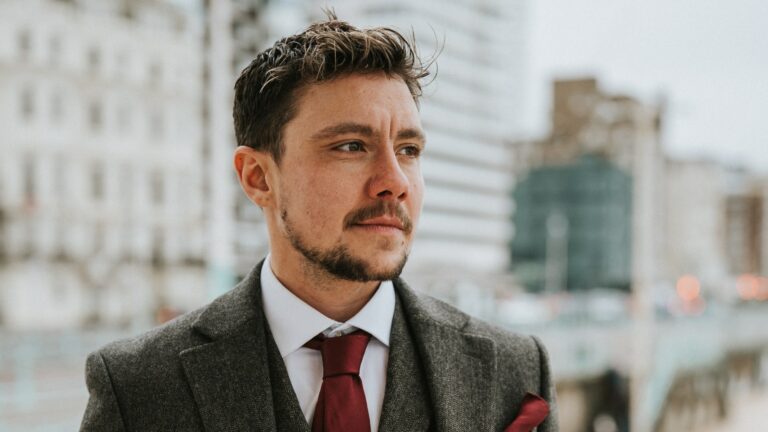 head and shoulders shot of Jude Guaitamacchi in a collar and tie (Image: Stephanie Dreams Photography)
