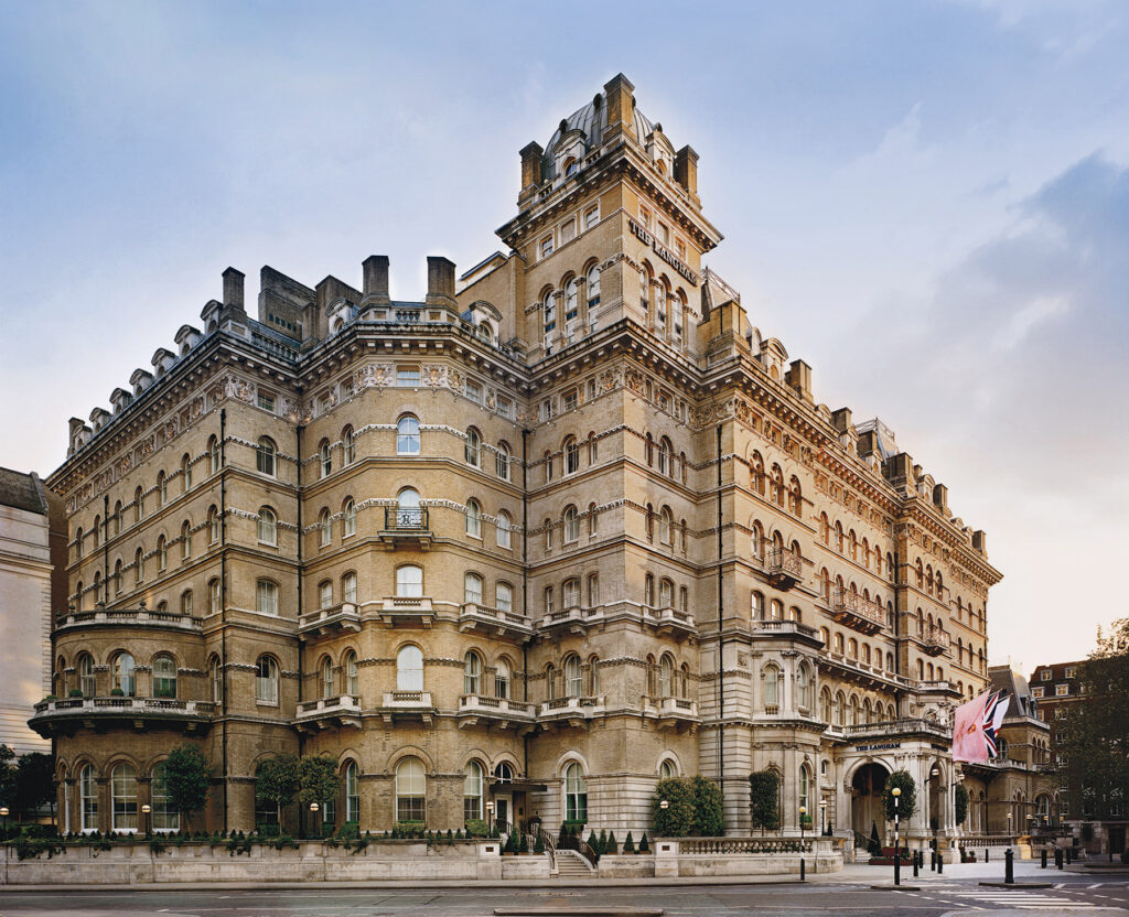 Exterior of the Langham, London