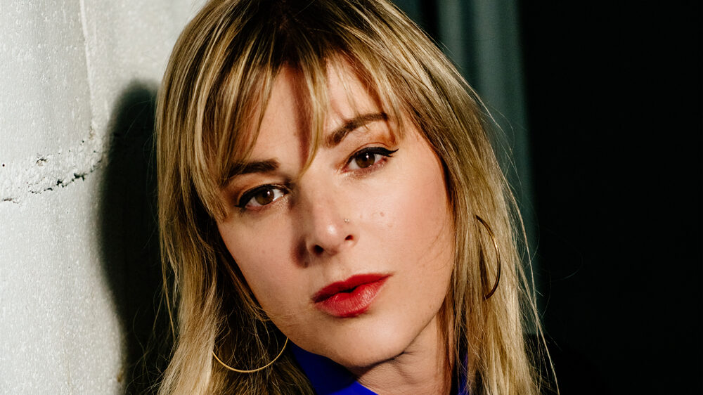 Close crop of a woman's face