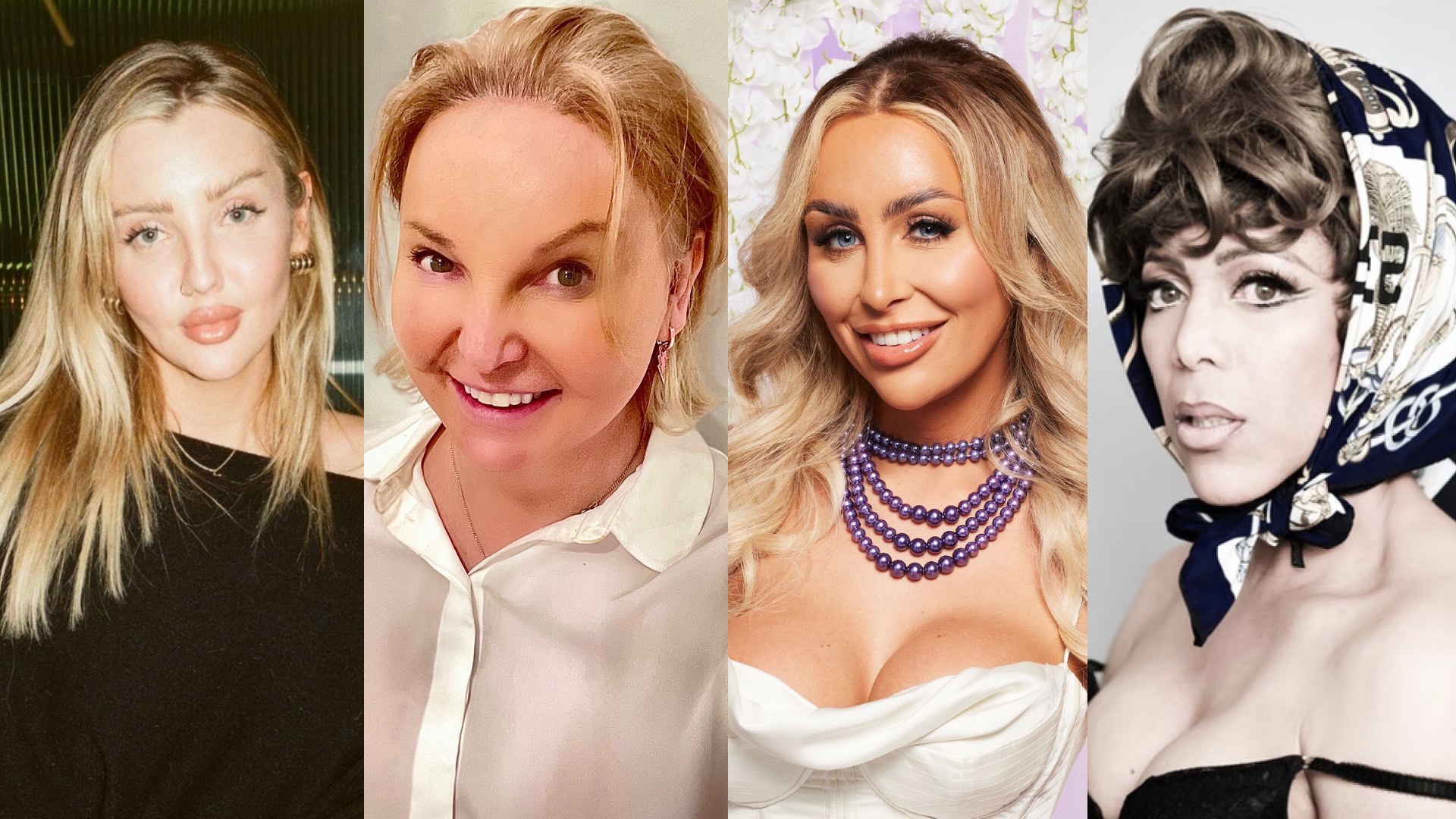 Head shots of Dani, India, Ella and Mzz Kimberley