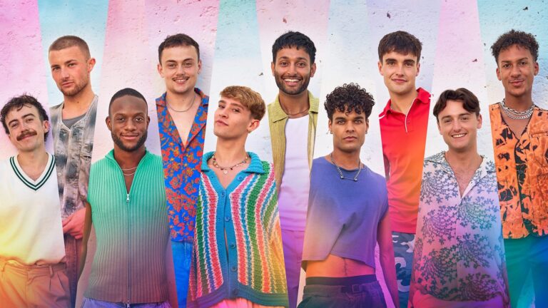 The cast of I Kissed a Boy season two (Image: BBC)
