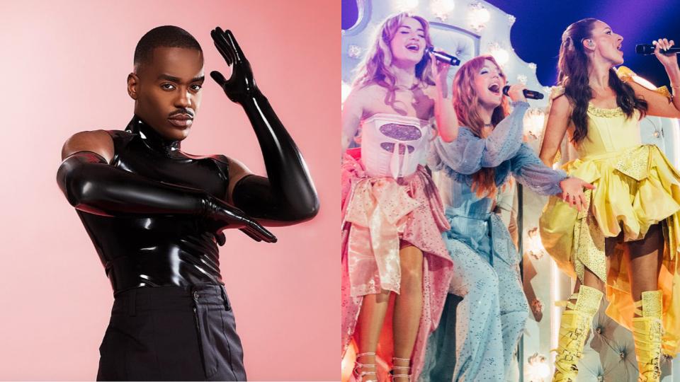 Ncuti Gatwa and Eurovision act Remember Monday
