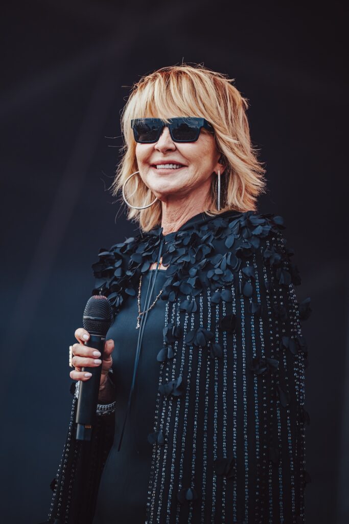 Lulu on stage at Mighty Hoopla (image: Sarah Louise Bennett)