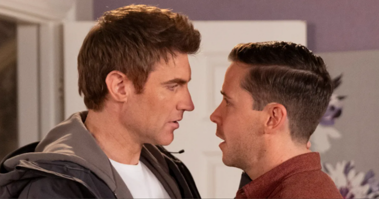 James Cartwright and Gareth Pierce on Coronation Street