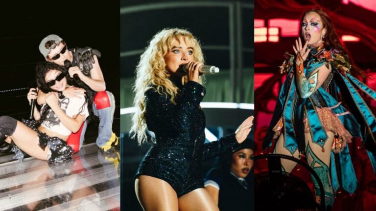 Charli xcx, Troye Sivan, Sabrina Carpenter and Chappell Roan