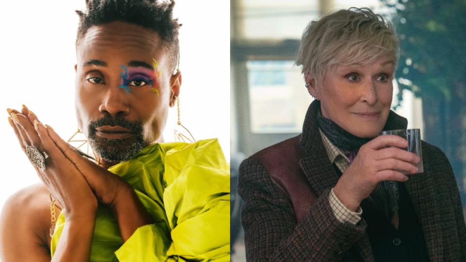 Billy Porter and Glenn Close