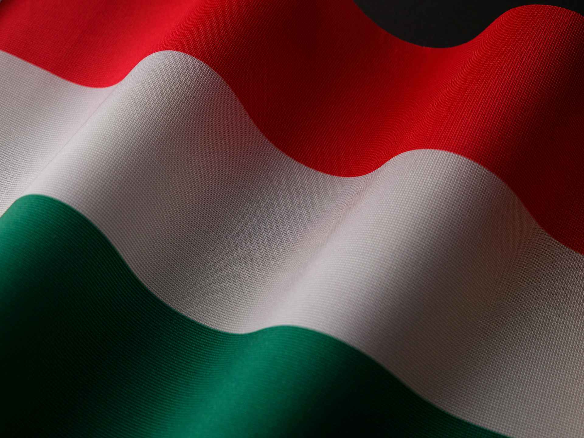 Stylised image of the Hungarian flag
