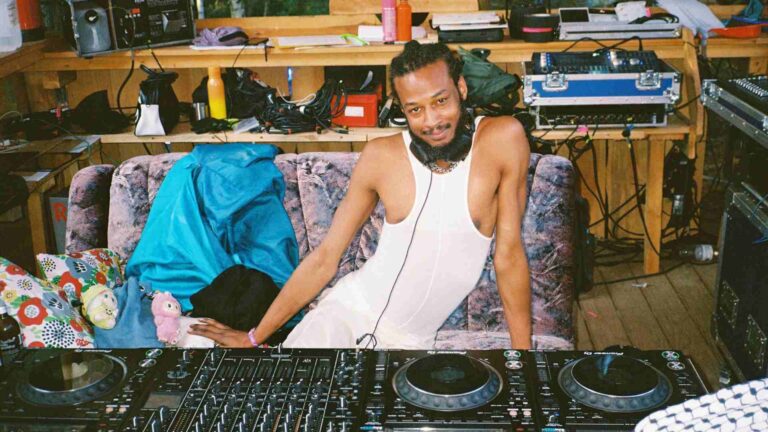 DJ at Whole Festival