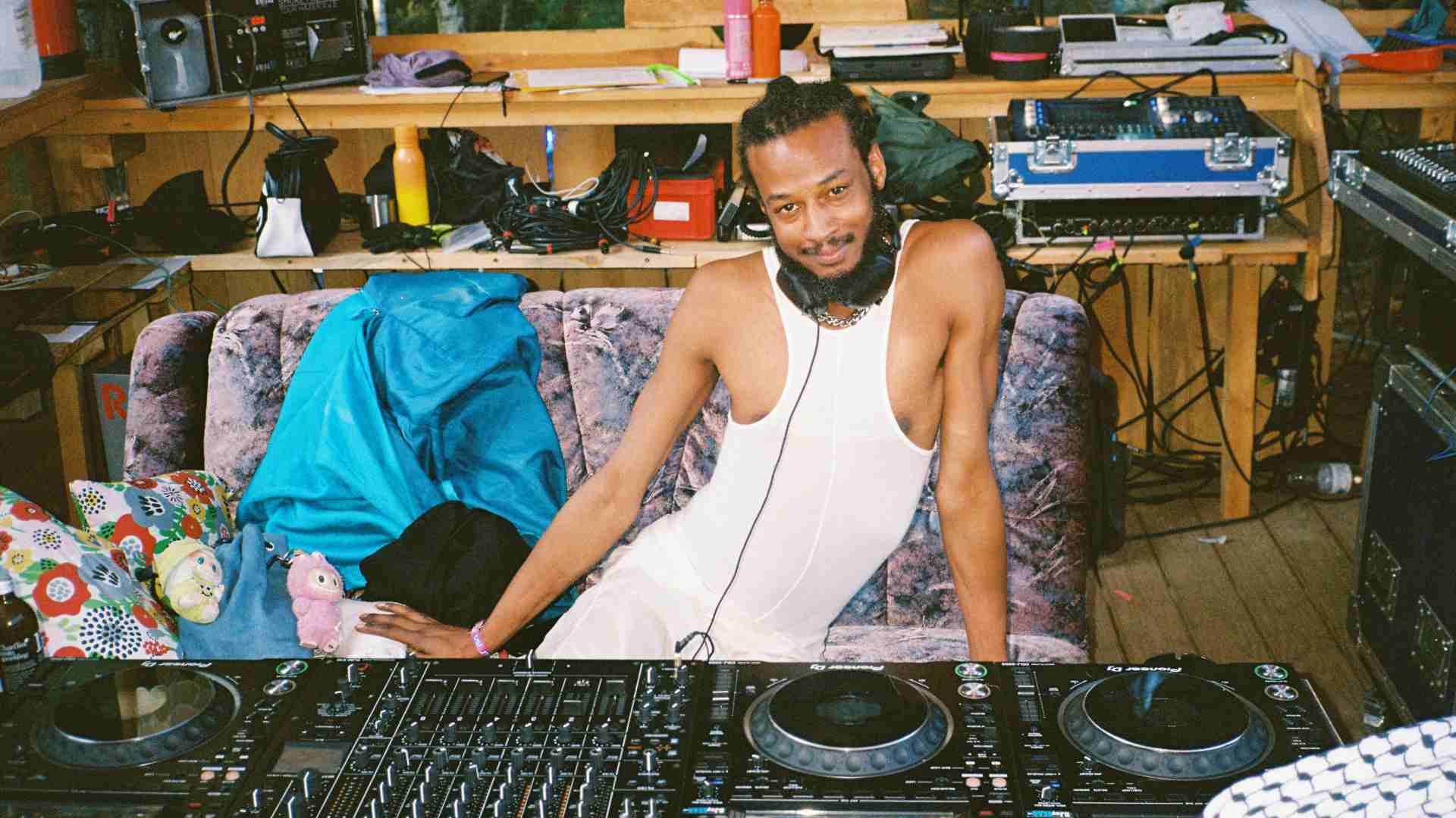 DJ at Whole Festival