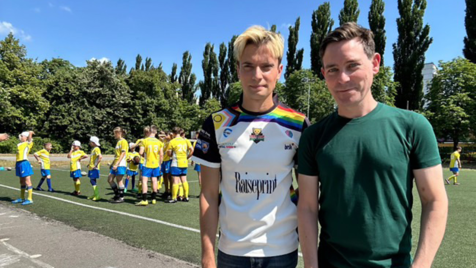 Keighley Cougars owners Ryan O’Neill and Kaue Garcia