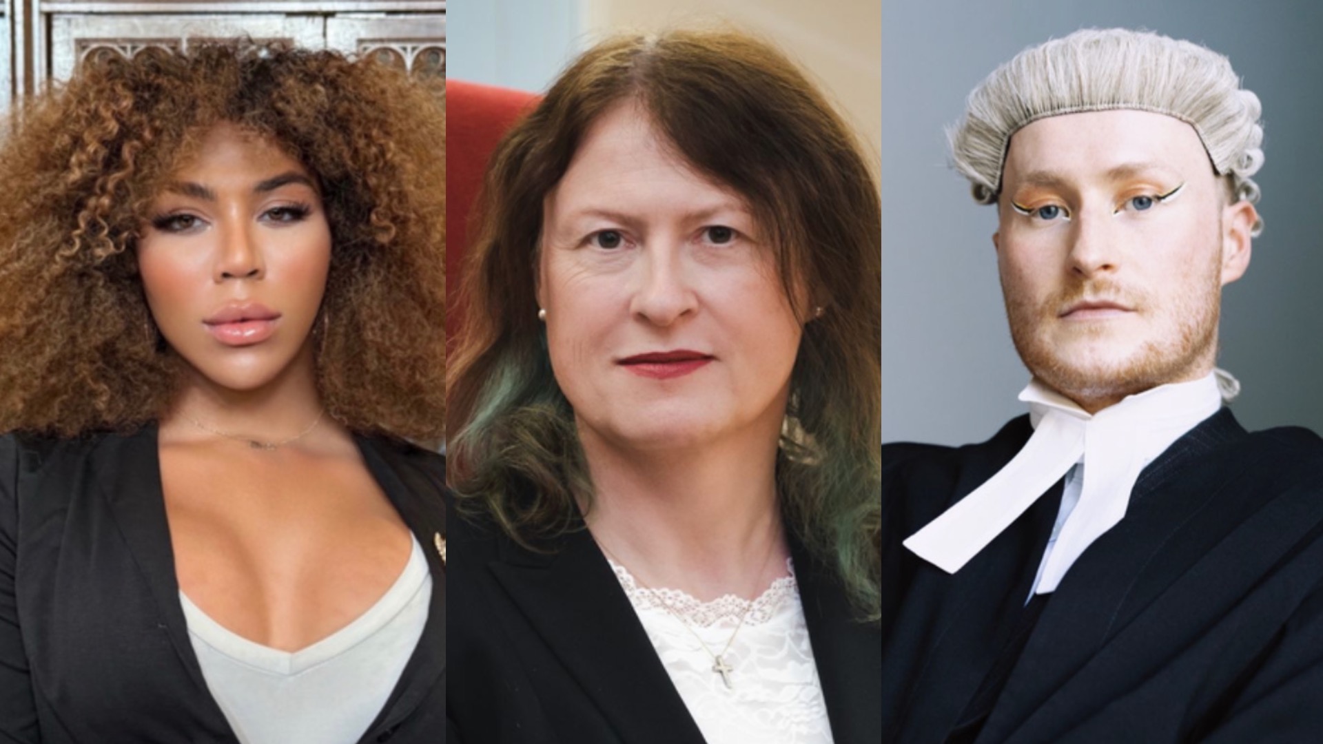 Olivia Campbell-Cavendish; Dr Victoria McCloud and Oscar Davies headshots