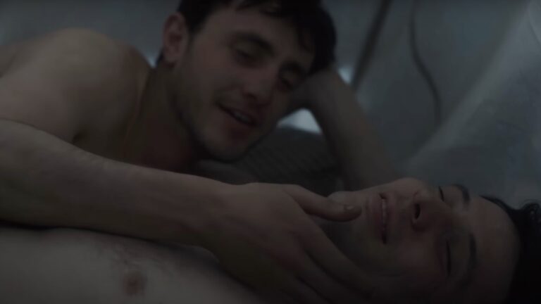 Paul Mescal and Josh O'Connor nude in bed together