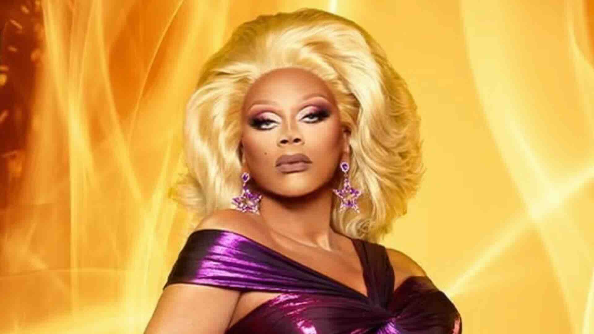 RuPaul posed for a Drag Race UK press shot
