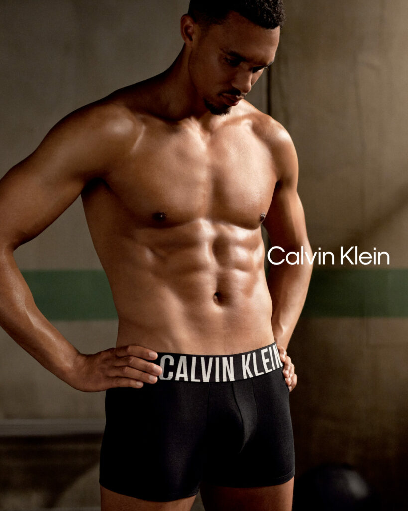 Footballer Trend Alexander-Arnold stars in Calvin Klein's Autumn 2025 campaign wearing Calvin Klein underwear.