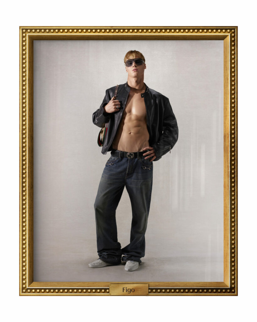 A look from the Gucci Spring/Summer 2026 lookbook.