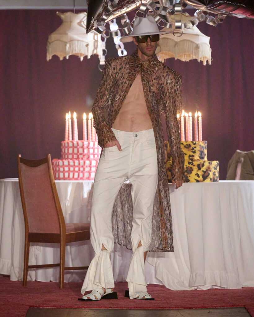 a look from Maximilian Raynor's Spring/Summer 2026 collection  