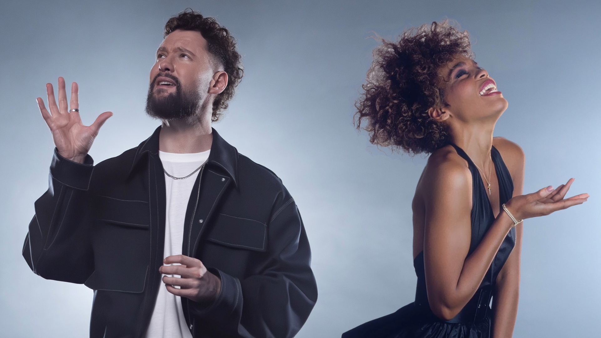 Calum Scott and Whitney Houston