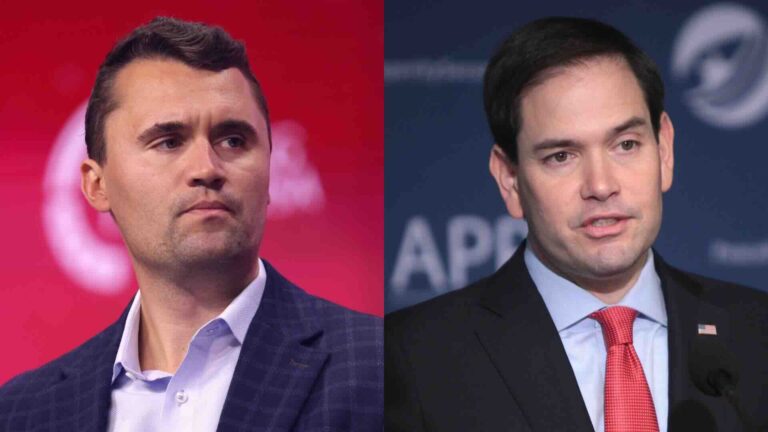 Charlie Kirk and Marco Rubio