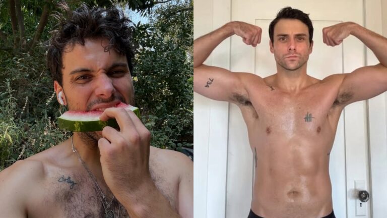 Jack Falahee body transformation