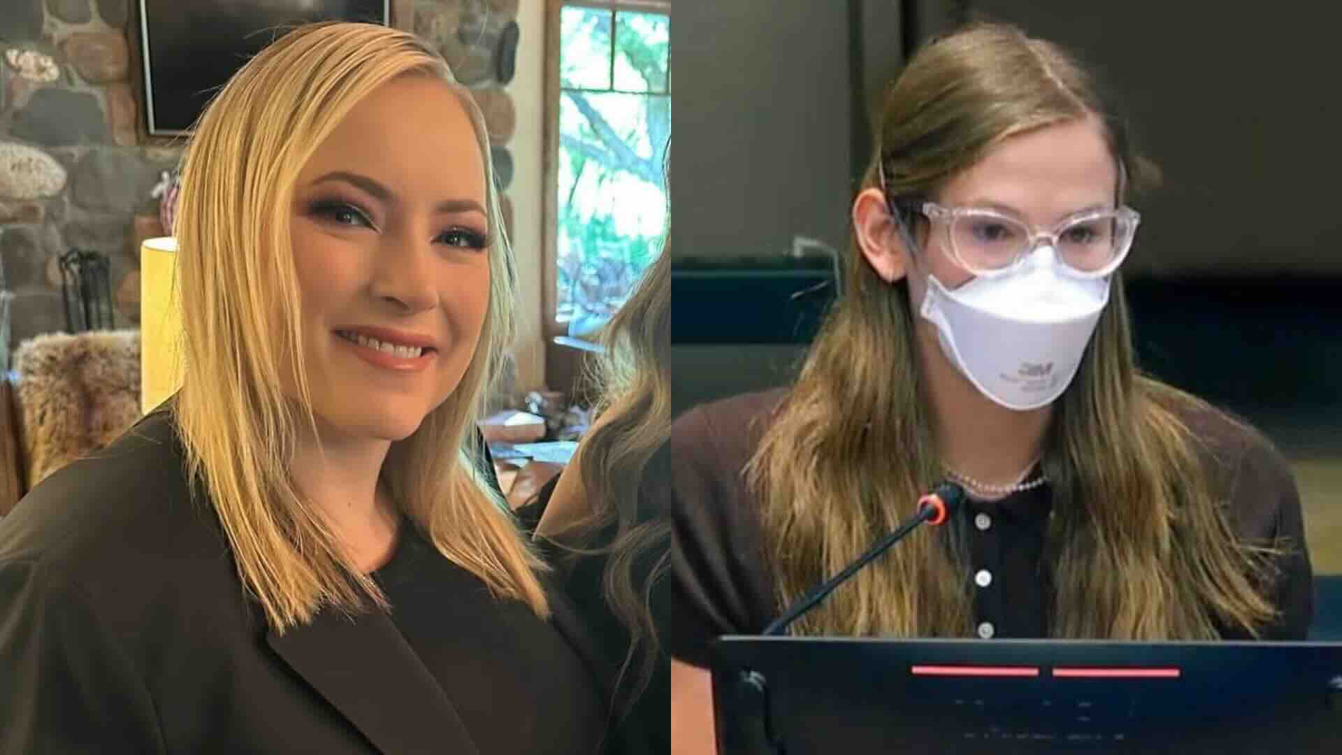 Meghan McCain and Violet Affleck