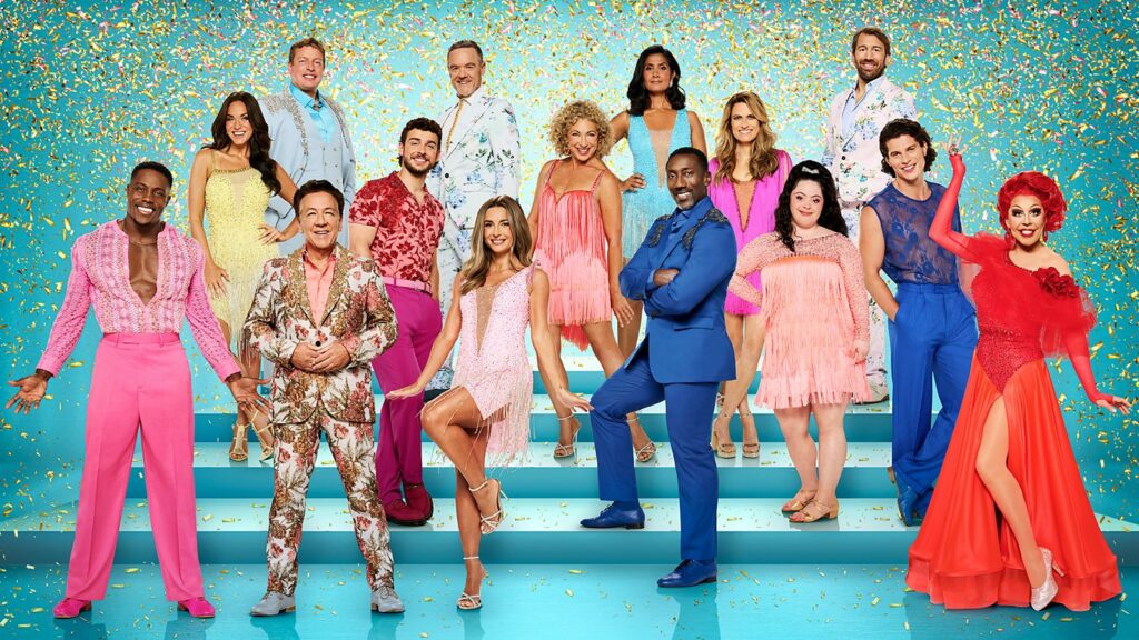 The official cast of Strictly Come Dancing 2025