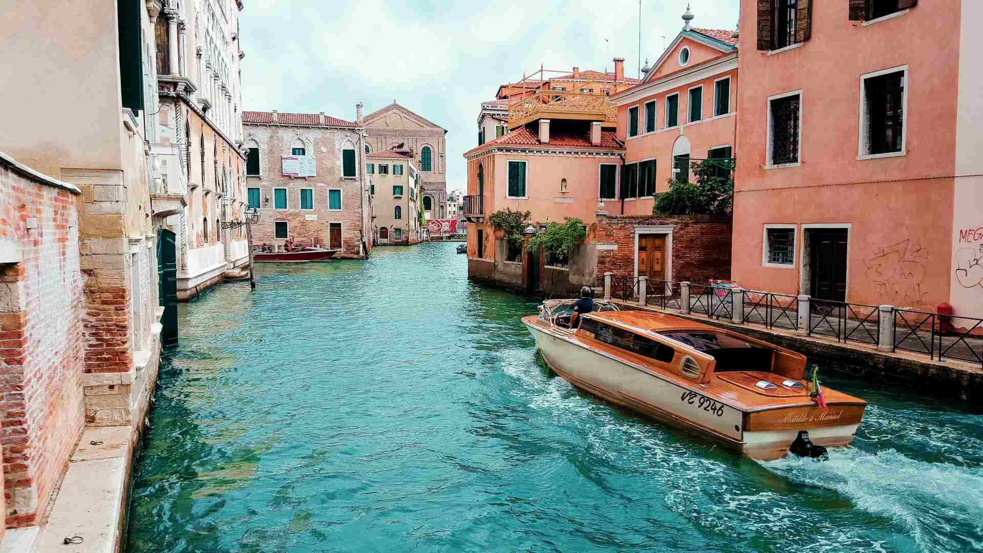 View of Venice canals