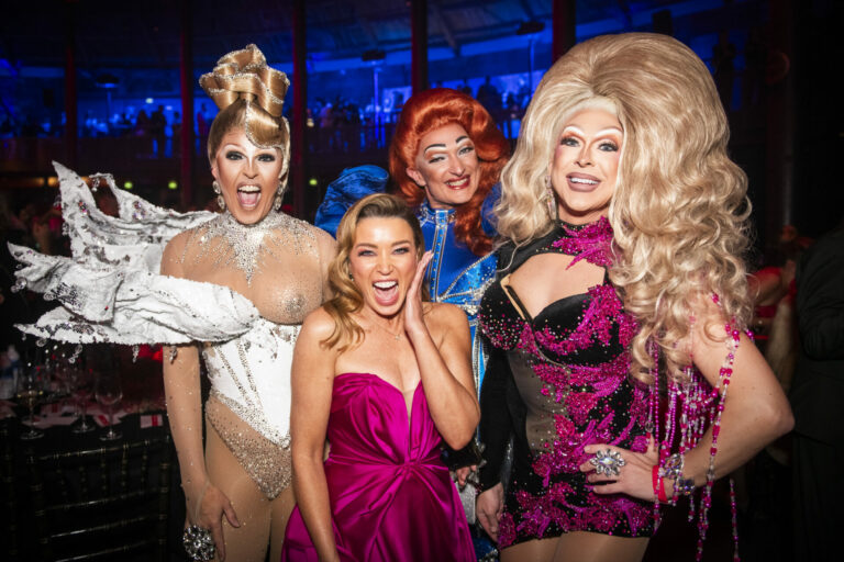 Dannii Minogue and drag queens