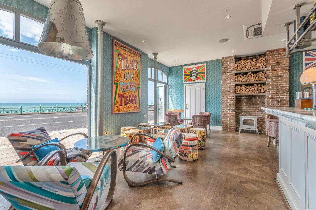 The HarBAR + Kitchen at the Harbour Hotel Brighton