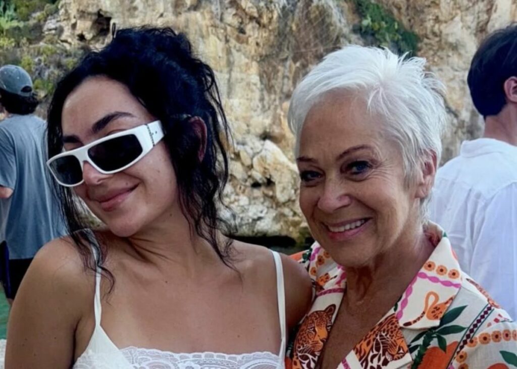 Denise Welch and Charli XCX