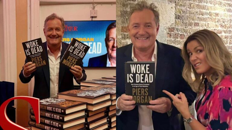 Piers Morgan with new book Woke Is Dead with Susanna Reid