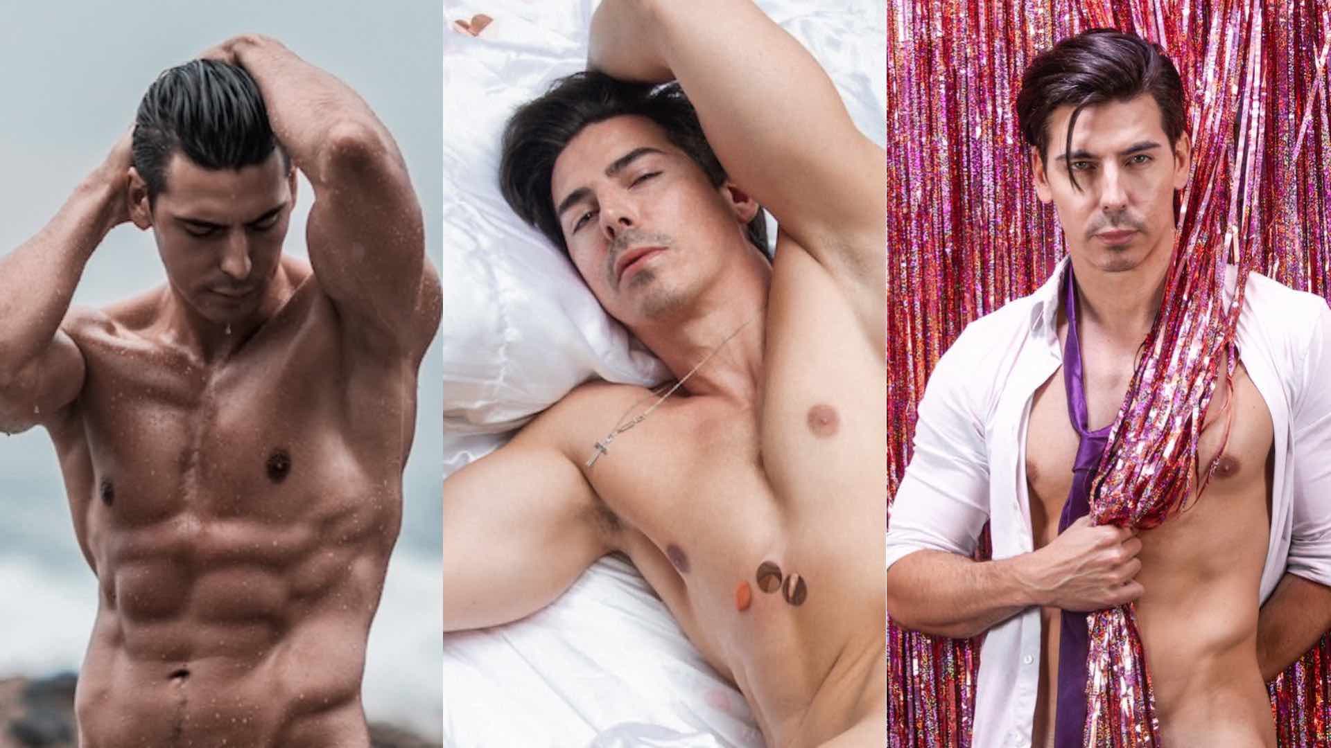 Nic Billington shirtless