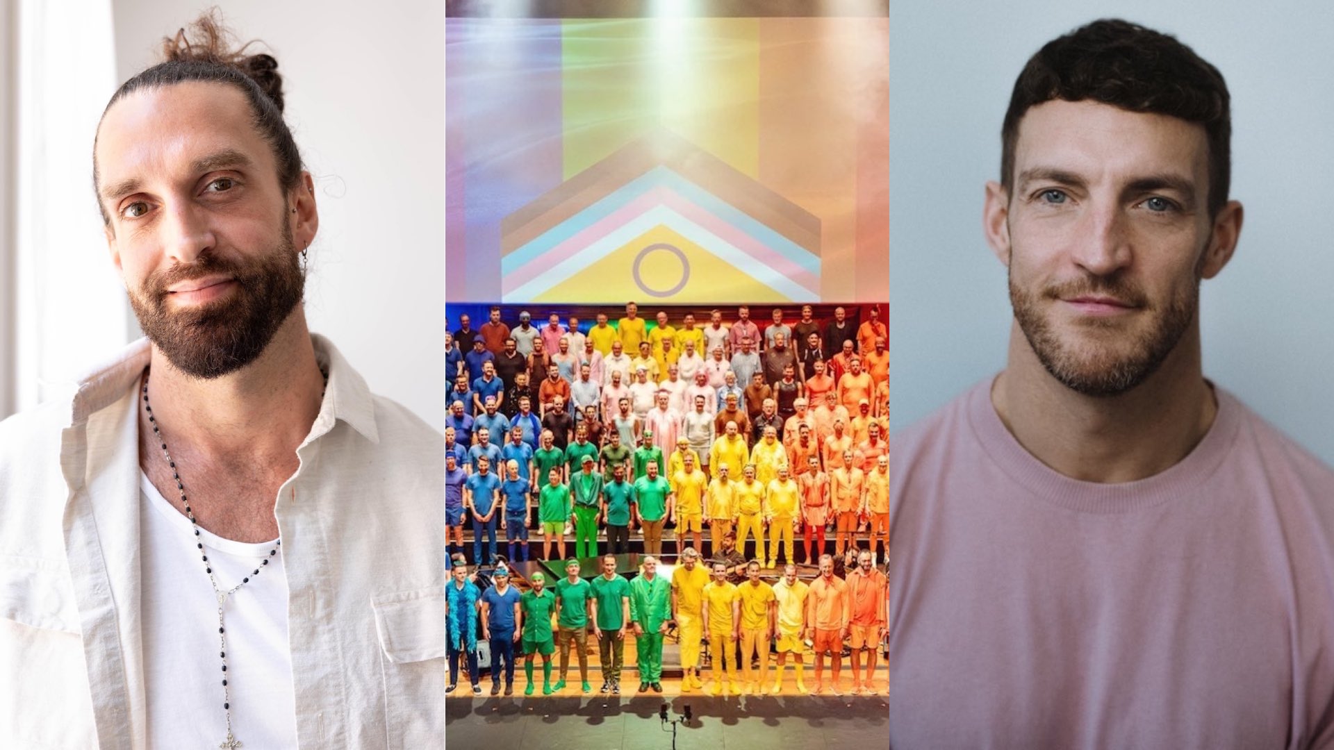 Andy Gardner, London Gay Men's Chorus and Owain