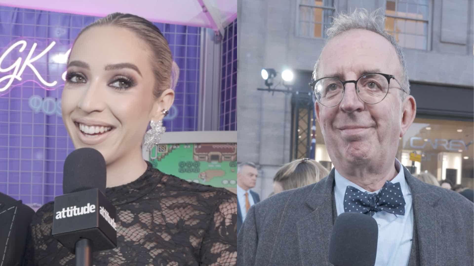 GK Barry and Rev Richard Coles at Pride of Britain