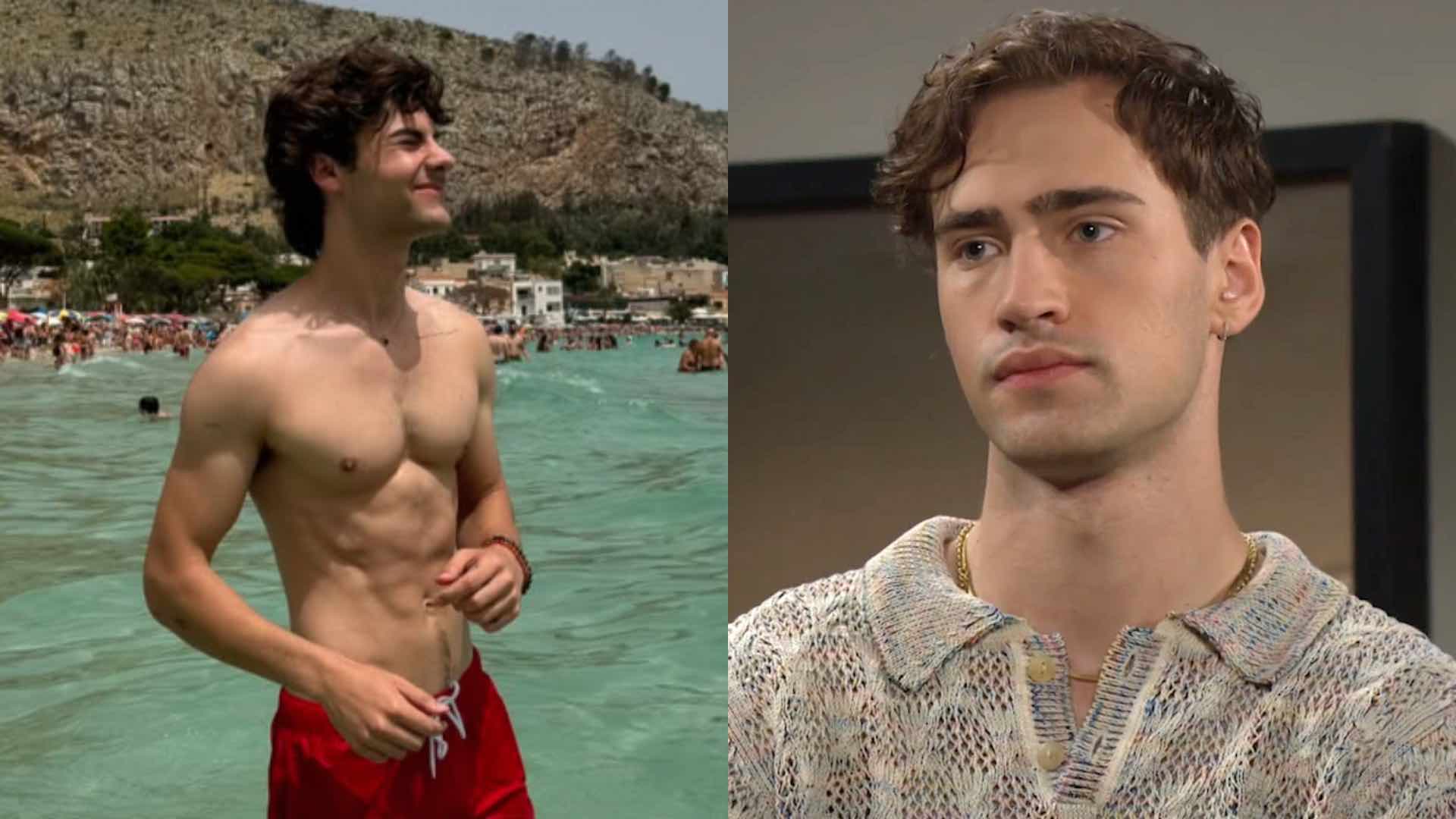 Christian Weissmann topless and  Harrison Cone in The Bold and the Beautiful