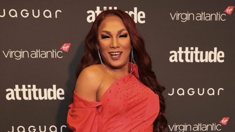 Tiara Skye on the Attitude Awards red carpet