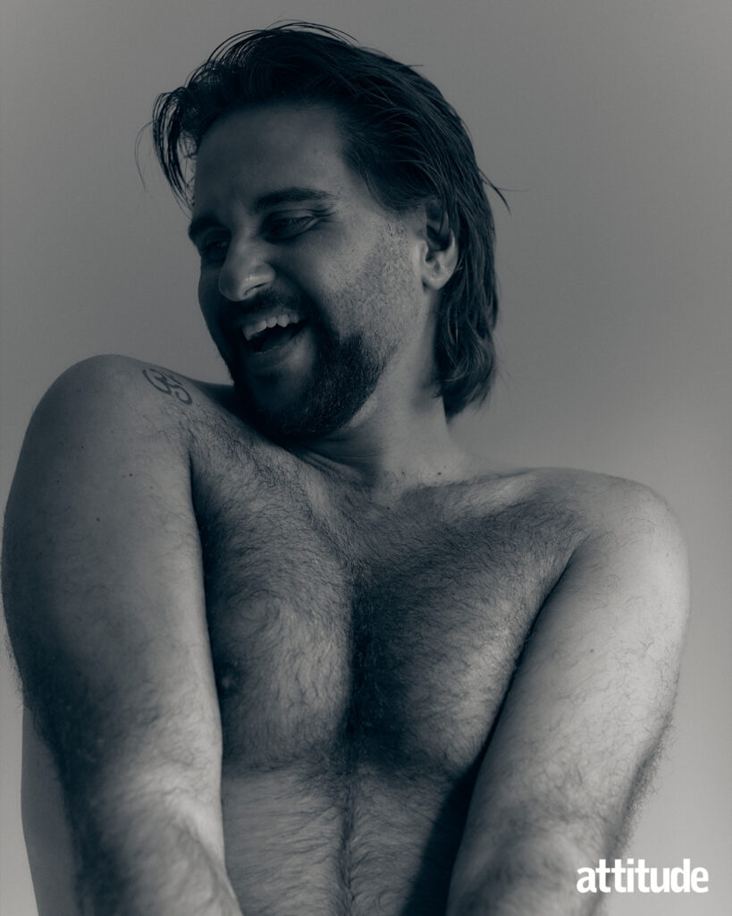 Faris Haddadin seen shirtless