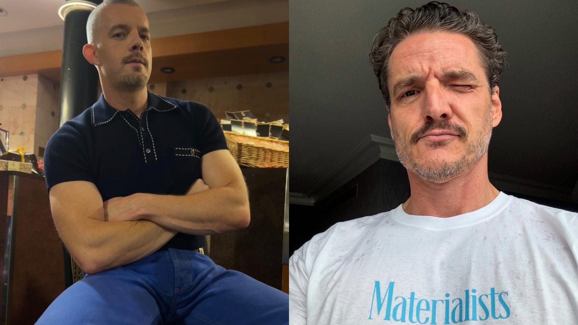 Russell Tovey and Pedro Pascal