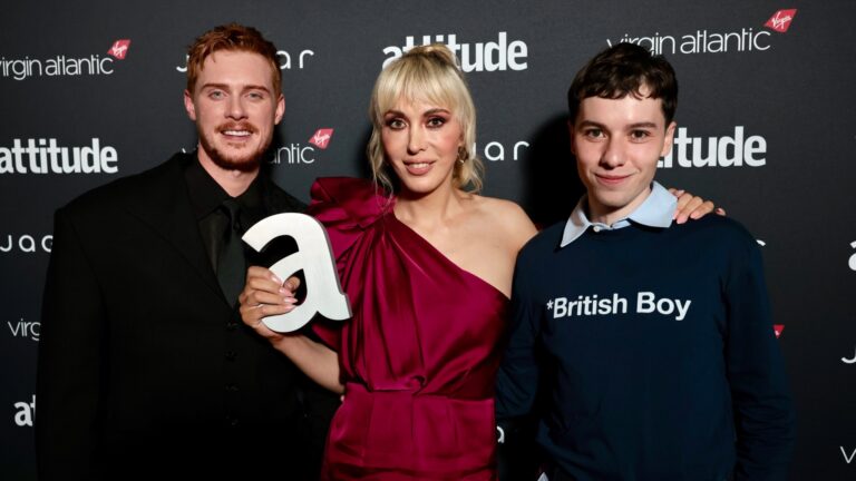 Max Parker, Paris Lees and Ellis Howard