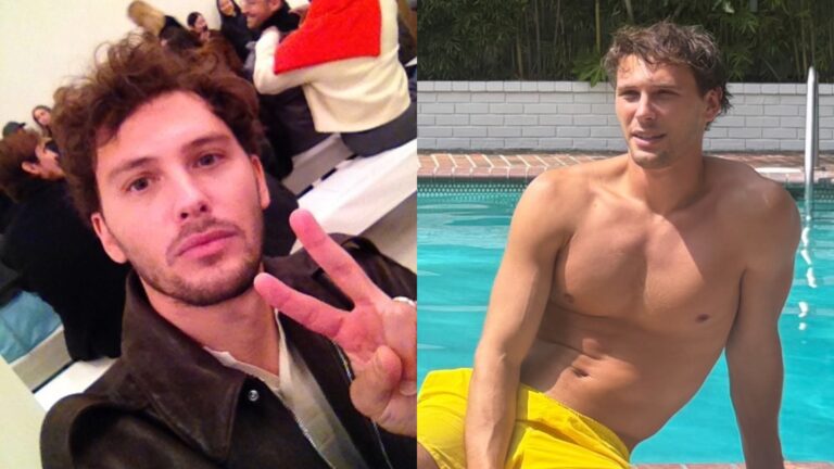 Cooper Koch in a selfie and shirtless photo
