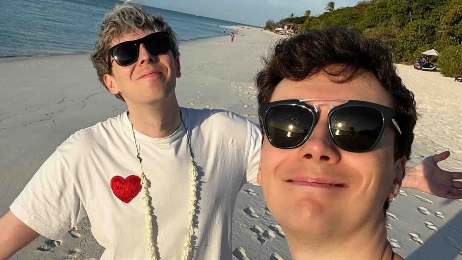 Dan Howell and Phil Lester