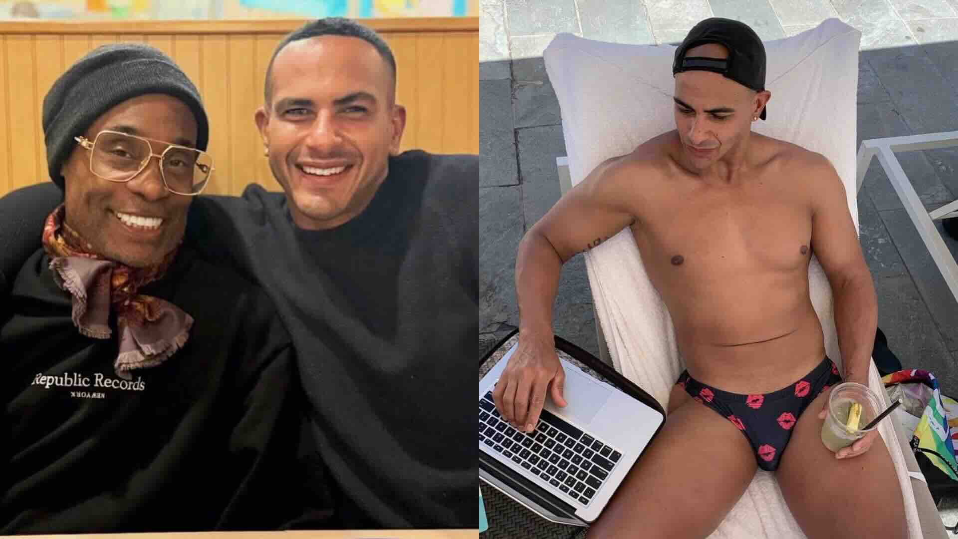 Billy Porter and his boyfriend Eric Anderson