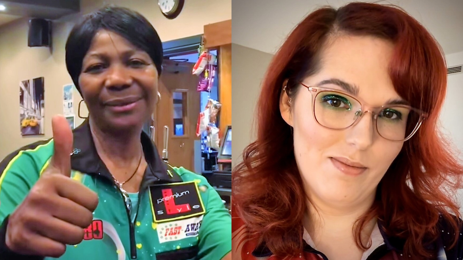 Deta Hedman and Noa-Lynn van Leuven