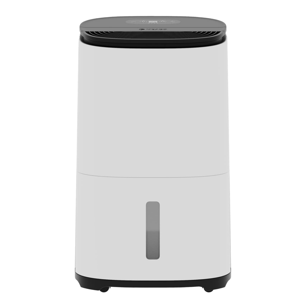 A white MeacoDry Arete One 20L Dehumidifier and Air Purifier