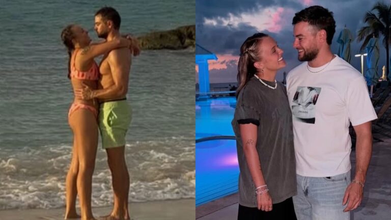 JoJo Siwa and Chris Hughes